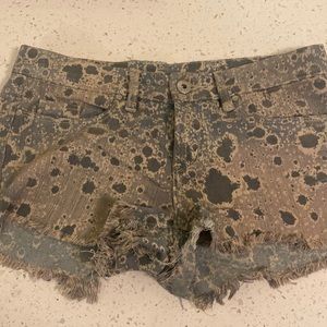 Blank NYC jean shorts barely worn